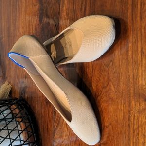 Rothy's - Square Toe Ecru women's 9.5